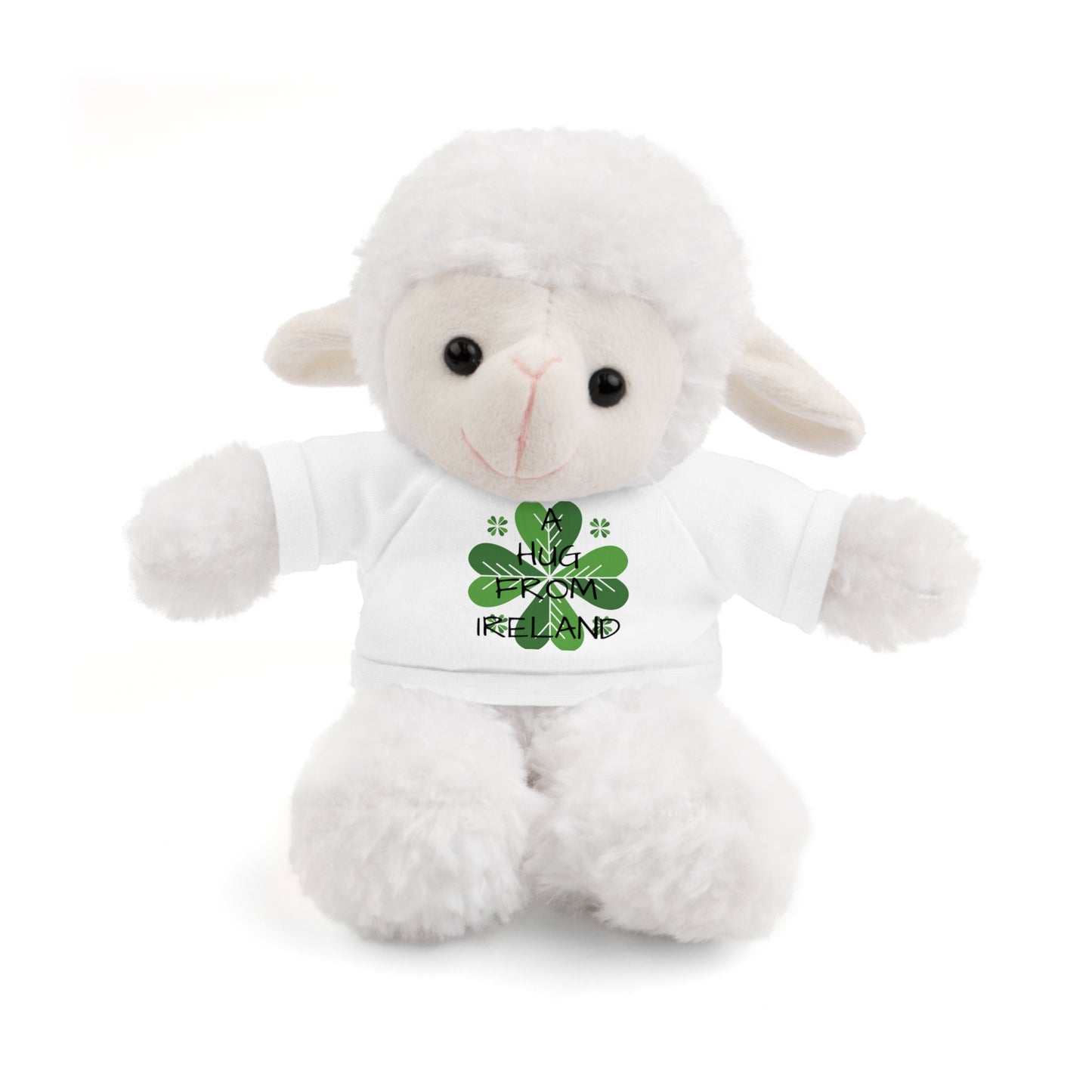 Irish Shamrock Teddy Bear with Tee