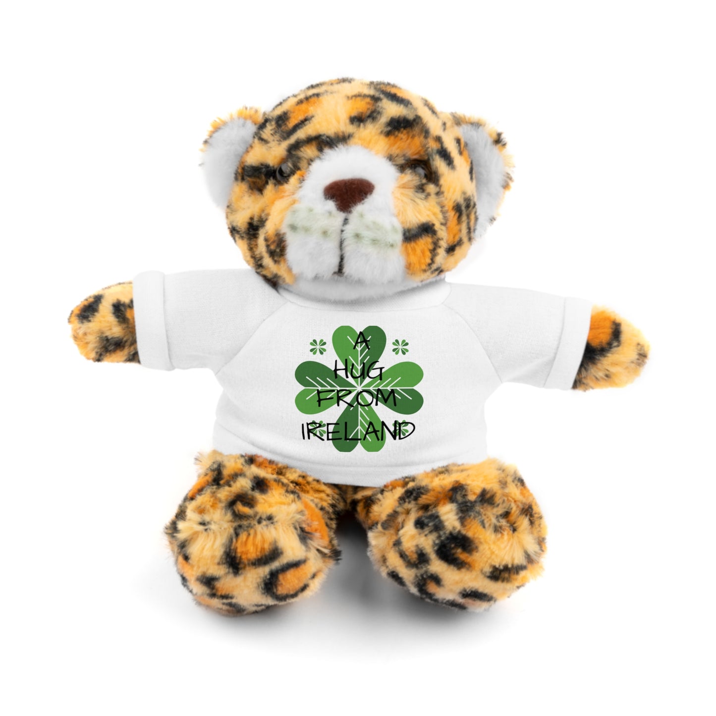 Irish Shamrock Teddy Bear with Tee