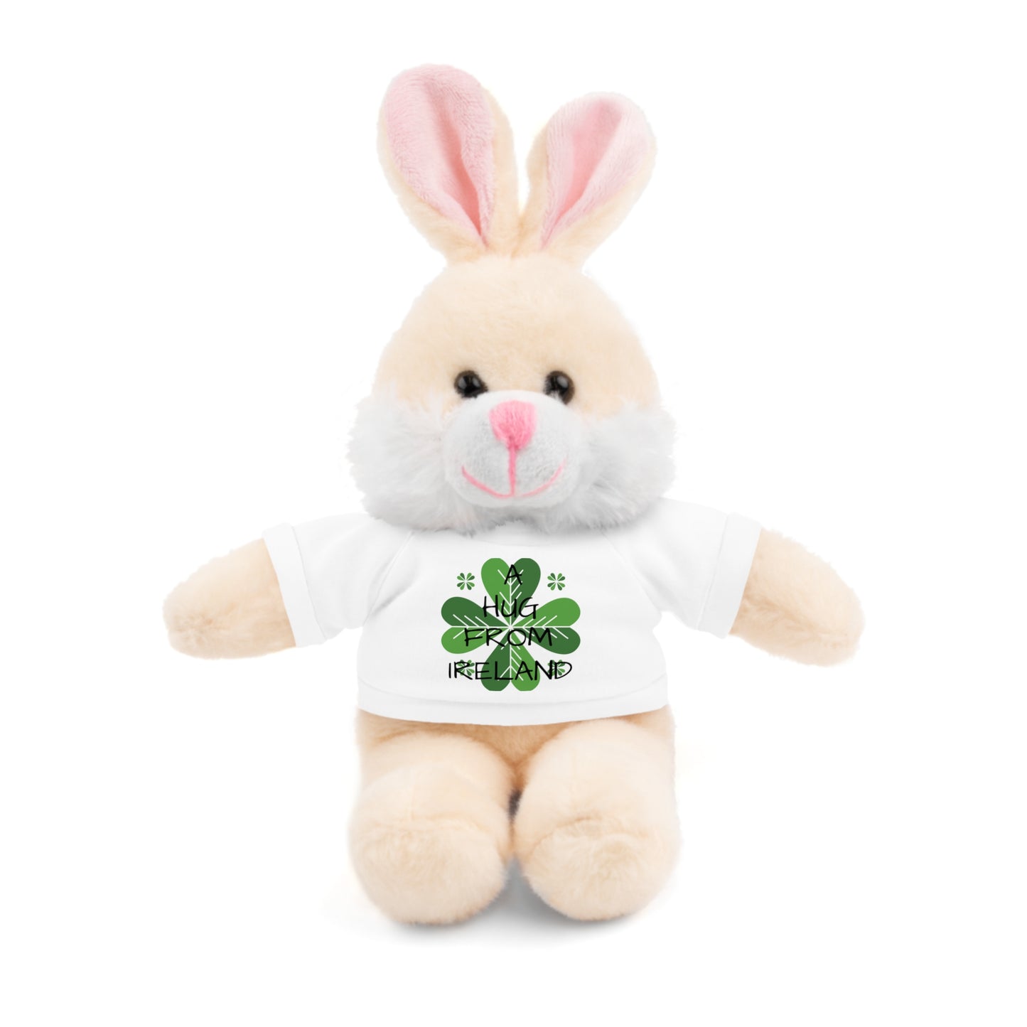 Irish Shamrock Teddy Bear with Tee