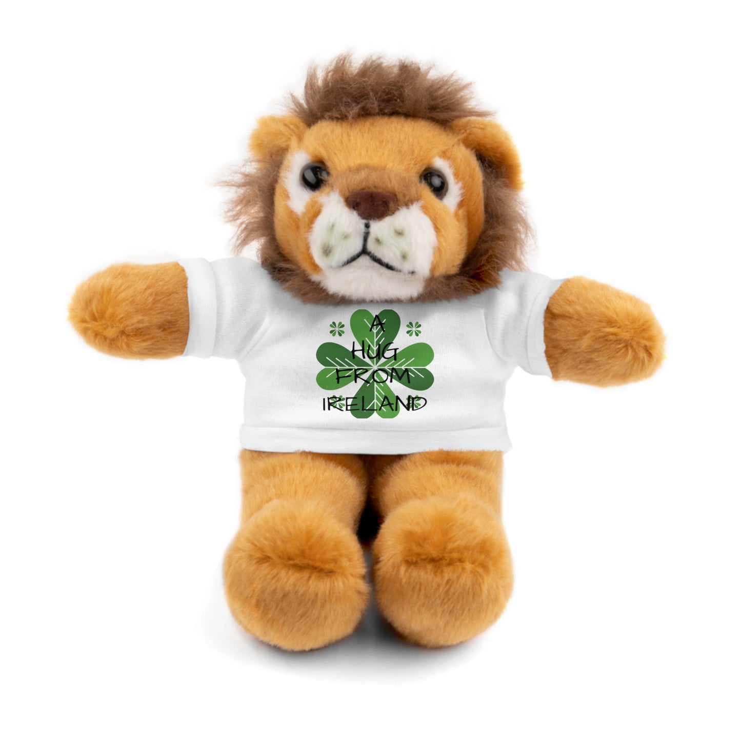 Irish Shamrock Teddy Bear with Tee