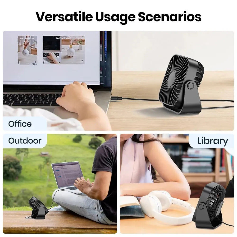 USB Portable Desk Fan