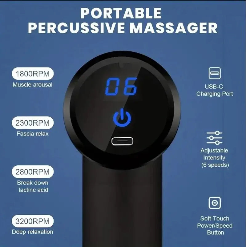 Portable Mini Muscle Massage Gun