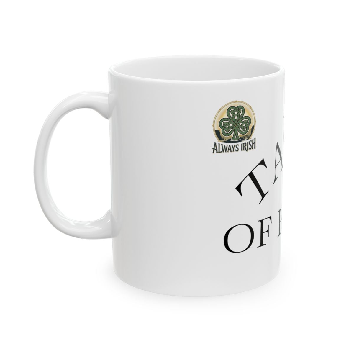 A Taste of Home Mug | Irish Shamrock Ceramic Mug